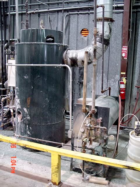 COLUMBIA Model CT-25 Boiler 2003 Year, consisting of: